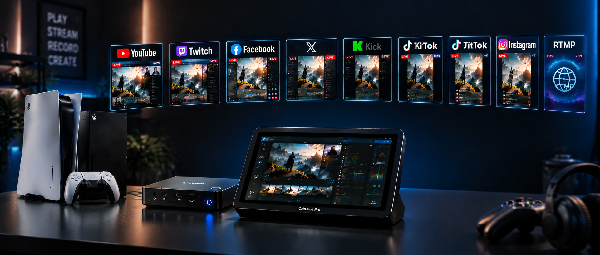 Multi-Platform Streaming